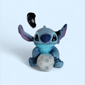 Blue Plush Alien Toy